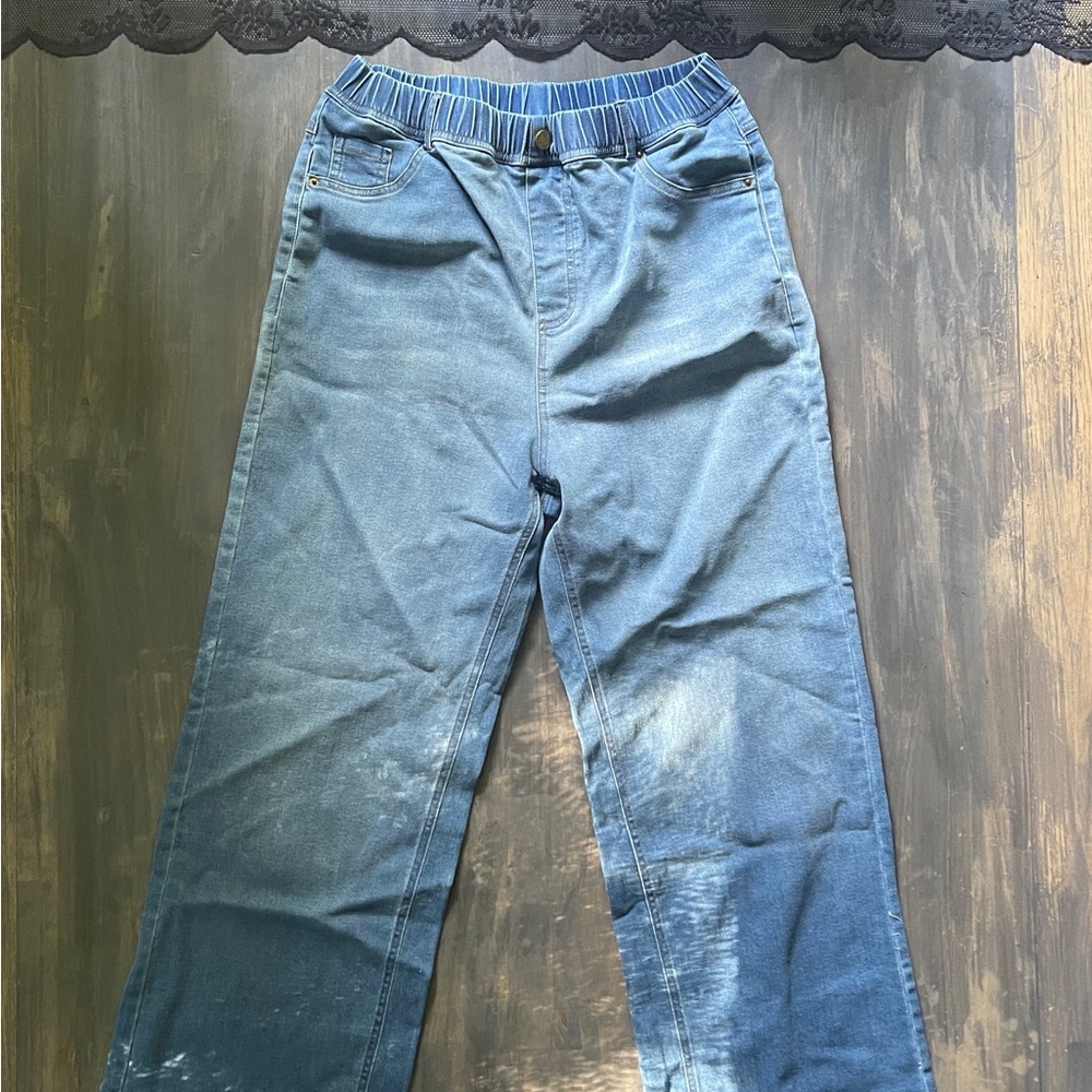 Source Unknown Blue Flare & Wide Leg Jeans